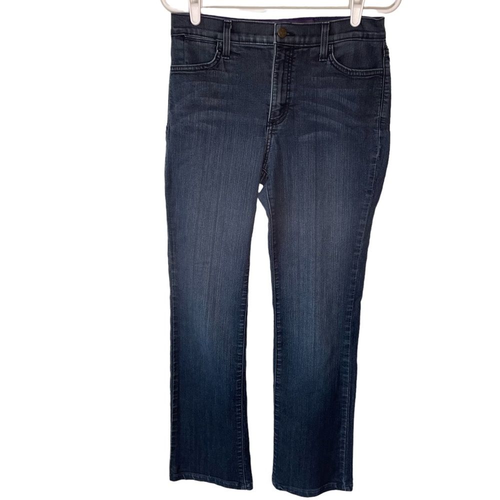 NYDJ Not Your Daughters Jeans Lift Tuck Straight Leg Jeans - Dark Wash - Size 8